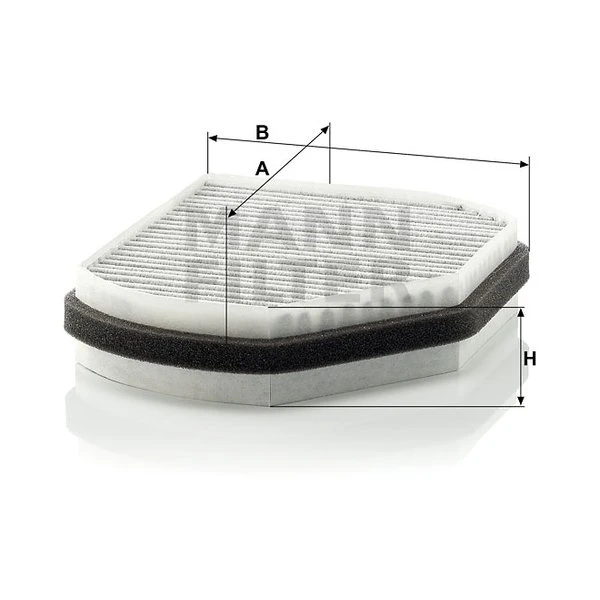Kabínový filter MANN FILTER CUK 2897