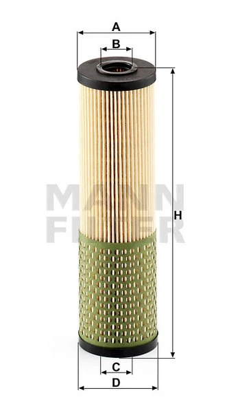 Olejový filter MANN FILTER HU 736 x