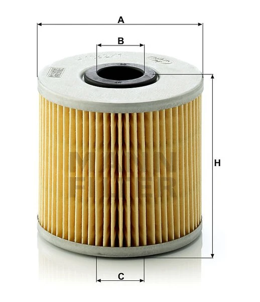 Olejový filter MANN FILTER H 1032/1 x