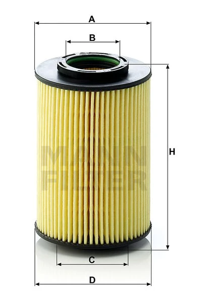 Olejový filter MANN FILTER HU 822/5 x