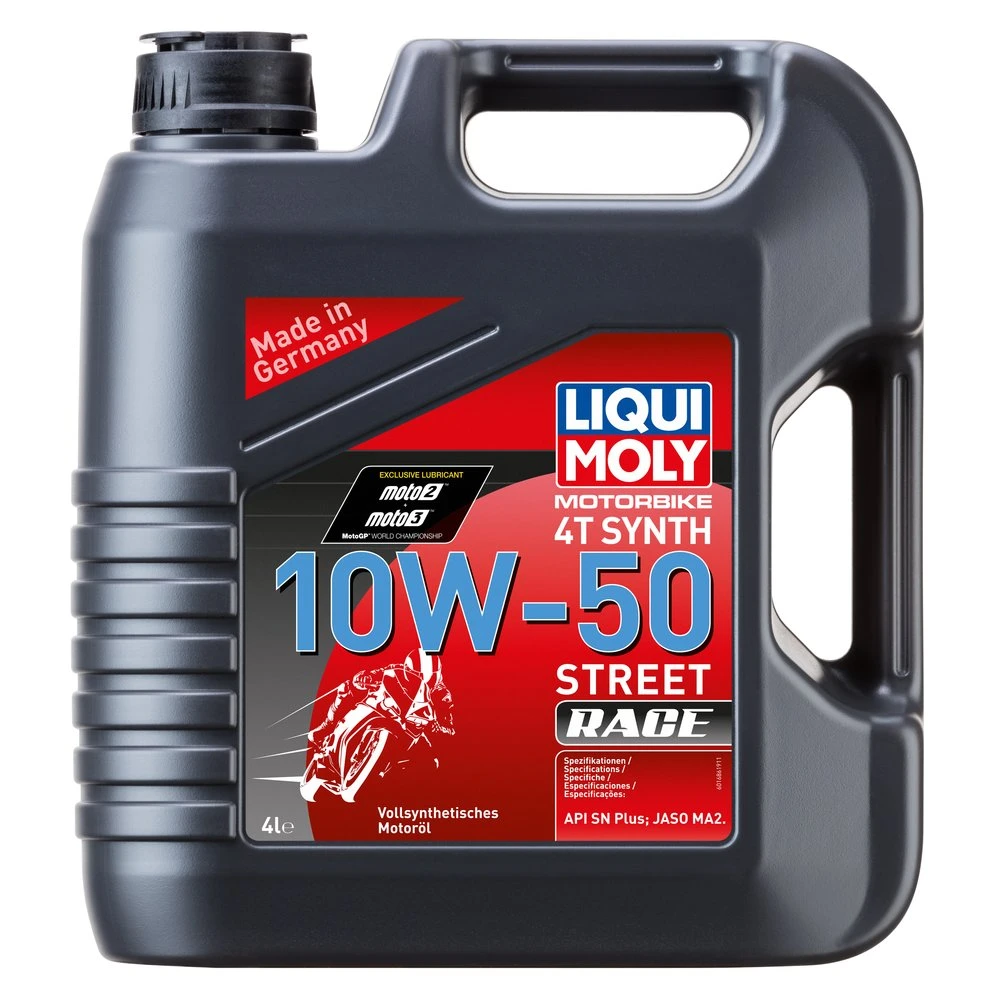 LIQUI MOLY 4T SYNTH 10W-50 STREET RACE - 4l