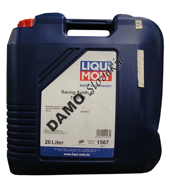 LIQUI MOLY 4T SYNTH 10W-50 STREET RACE - 20l