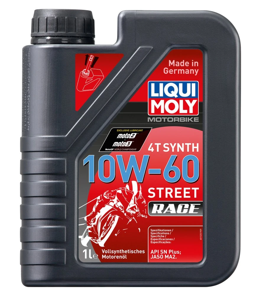 LIQUI MOLY 4T SYNTH 10W-60 STREET RACE - 1l