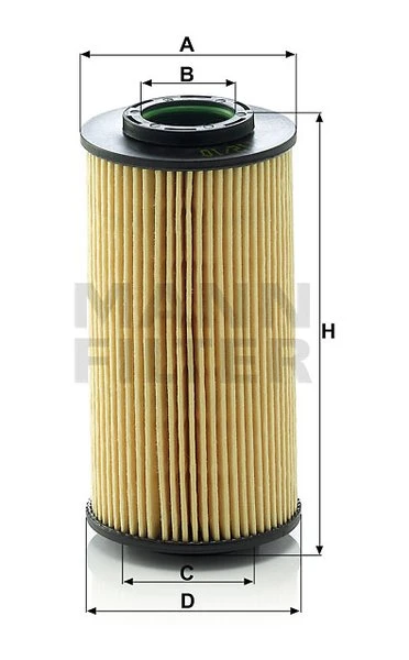 Olejový filter MANN FILTER HU 712/10 x