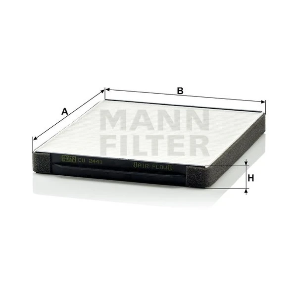 Kabínový filter MANN FILTER CU 2441