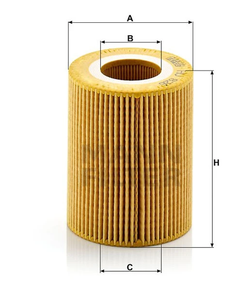Olejový filter MANN FILTER HU 826 x