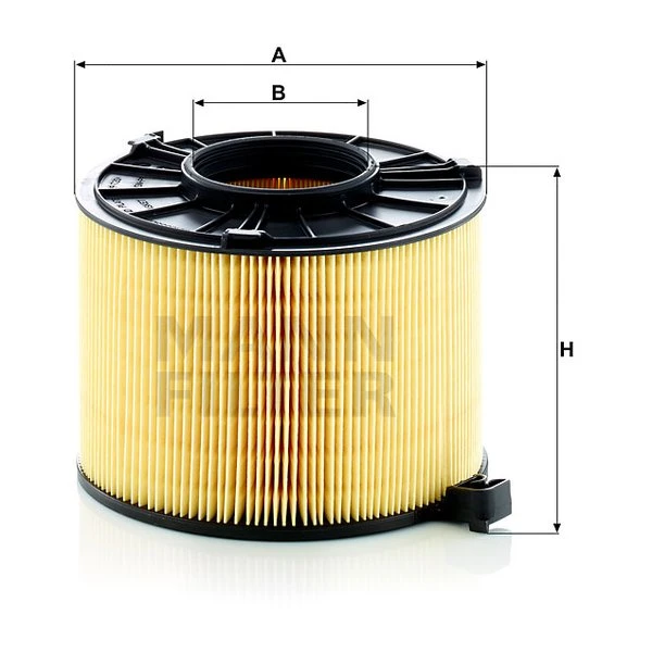 Vzduchový filter MANN FILTER C 17 012/1
