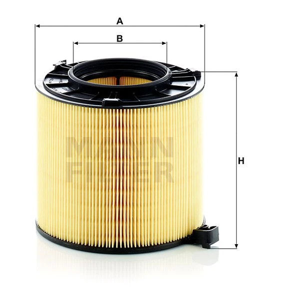 Vzduchový filter MANN FILTER C 17 013