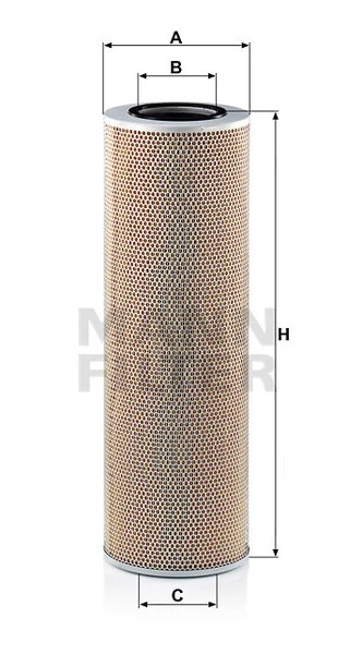 Olejový filter MANN FILTER H 24 005