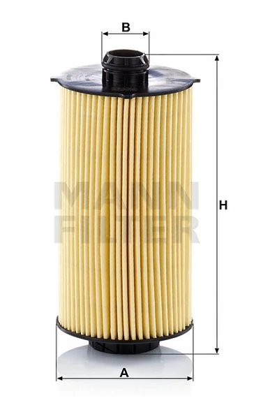Olejový filter MANN FILTER HU 12 008 x