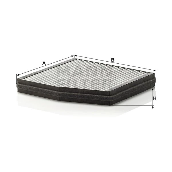 Kabínový filter MANN FILTER CUK 2335 KIT