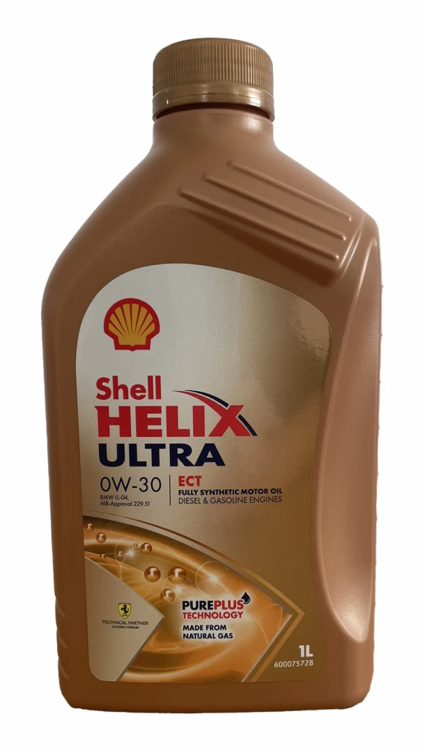 SHELL HELIX ULTRA ECT 0W-30 - 1l
