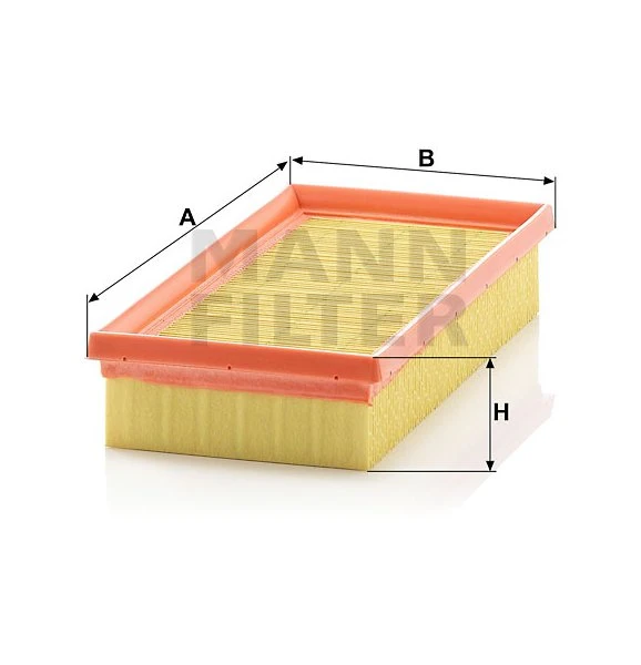 Vzduchový filter MANN FILTER C 2554