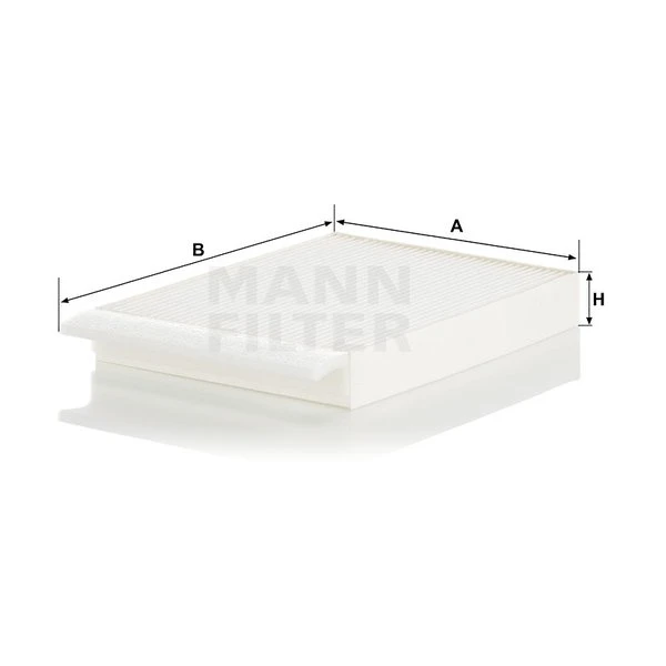 Kabínový filter MANN FILTER CU 30 012