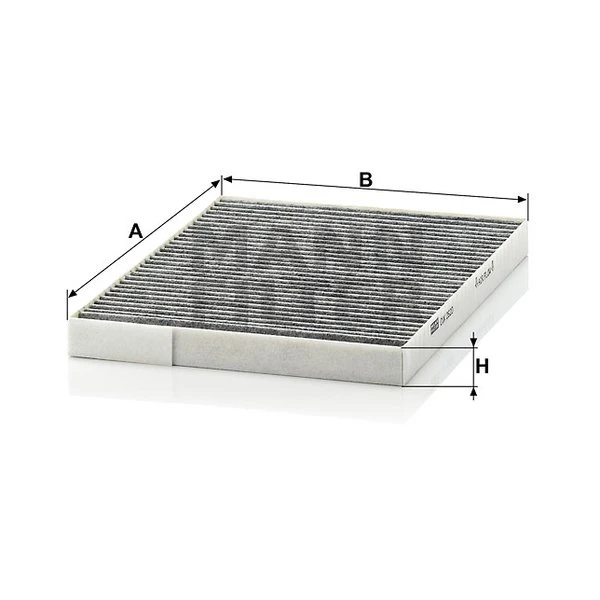 Kabínový filter MANN FILTER CUK 2620