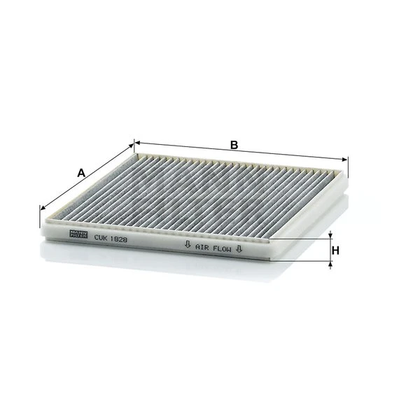 Kabínový filter MANN FILTER CUK 1828