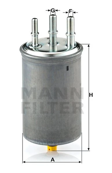 Palivový filter MANN FILTER WK 829/7
