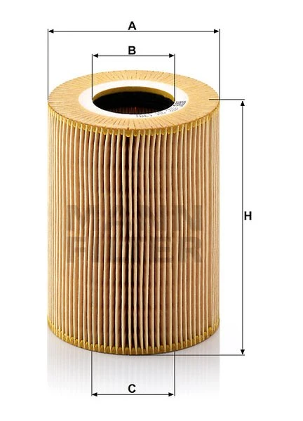 Olejový filter MANN FILTER HU 1381 x