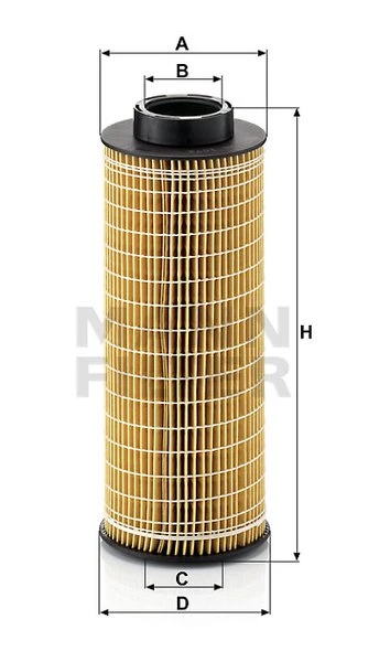 Olejový filter MANN FILTER HU 1072 x