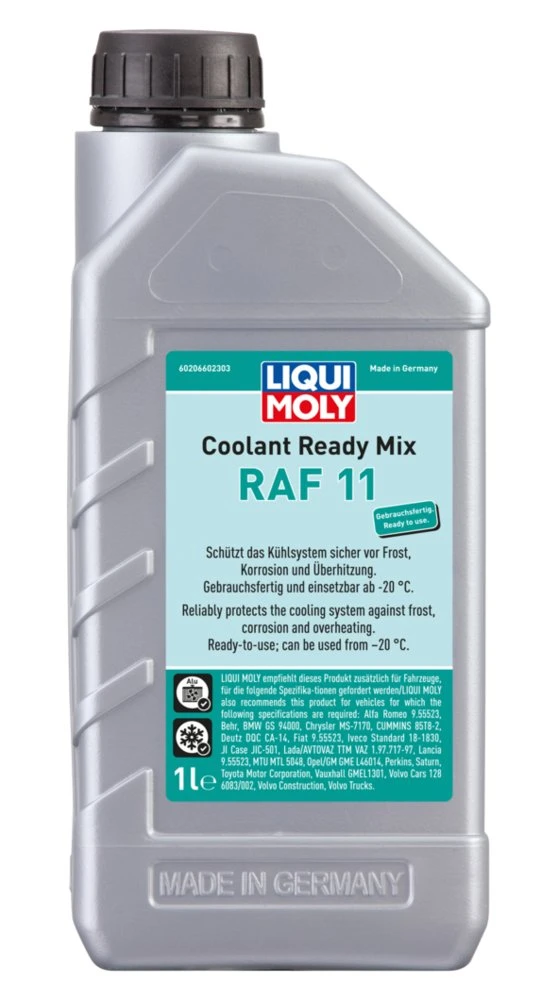 LIQUI MOLY COOLANT READY MIX RAF 11 - 1l