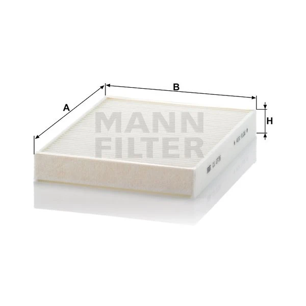 Kabínový filter MANN FILTER CU 2736-2