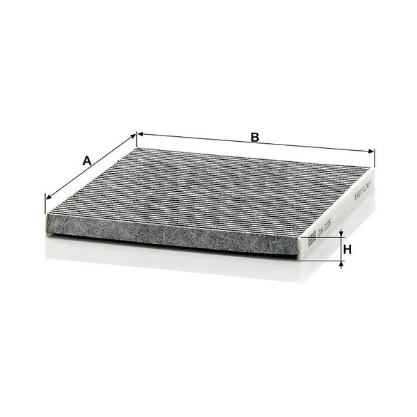 Kabínový filter MANN FILTER CUK 2226