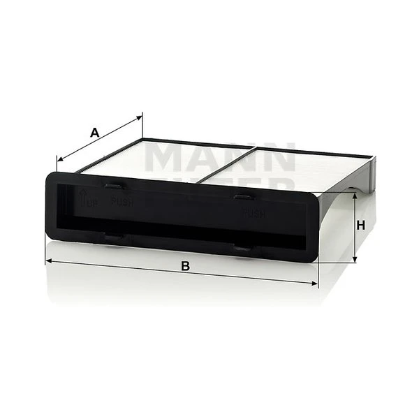 Kabínový filter MANN FILTER CU 22 004