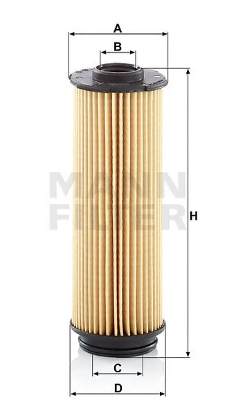 Olejový filter MANN FILTER HU 6022 z