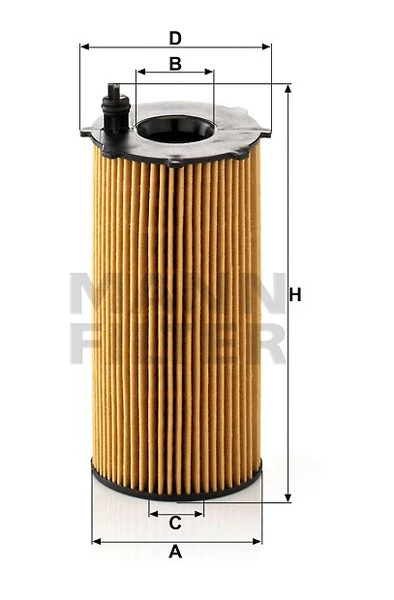 Olejový filter MANN FILTER HU 820/2 x