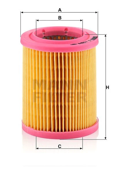 Vzduchový filter MANN FILTER C 1024
