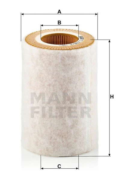 Vzduchový filter MANN FILTER C 1036/2