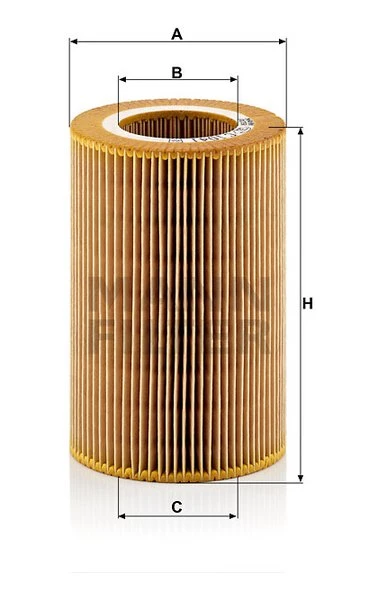 Vzduchový filter MANN FILTER C 1041