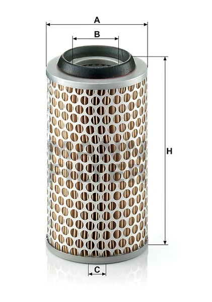 Vzduchový filter MANN FILTER C 1043/1