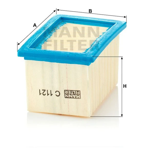 Vzduchový filter MANN FILTER C 1121