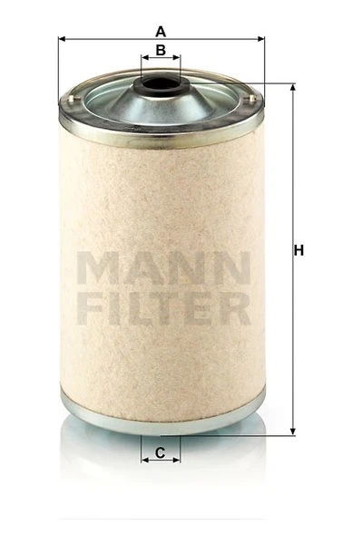 Palivový filter MANN FILTER BF 1018/1