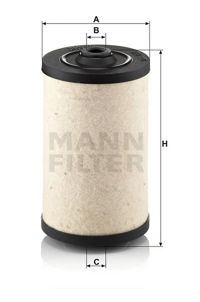 Palivový filter MANN FILTER BFU 900 x