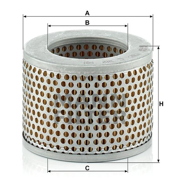 Vzduchový filter MANN FILTER C 1112