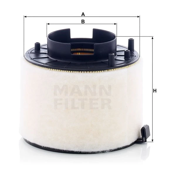 Vzduchový filter MANN FILTER C 17 009