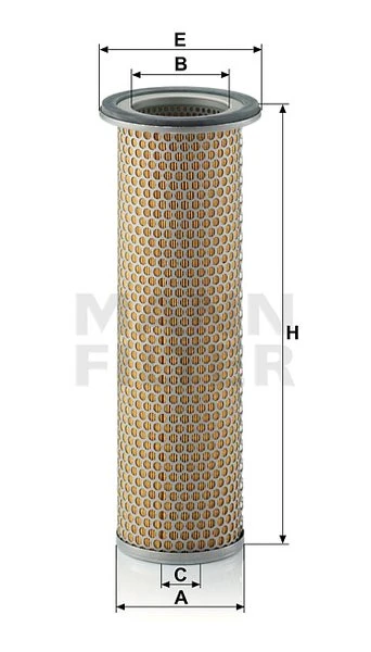 Poistný filter MANN FILTER C 12 100 x