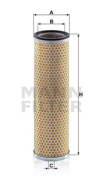 Poistný filter MANN FILTER C 12 116/2