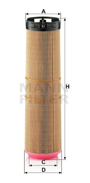 Vzduchový filter MANN FILTER C 12 178