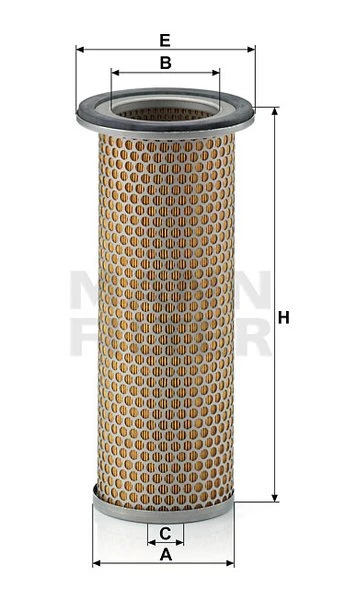 Poistný filter MANN FILTER C 1281