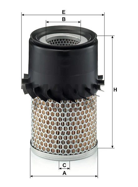 Vzduchový filter MANN FILTER C 14 138/1
