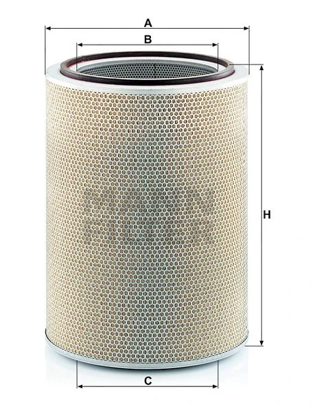 Vzduchový filter MANN FILTER C 45 3280