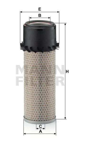Vzduchový filter MANN FILTER C 14 190