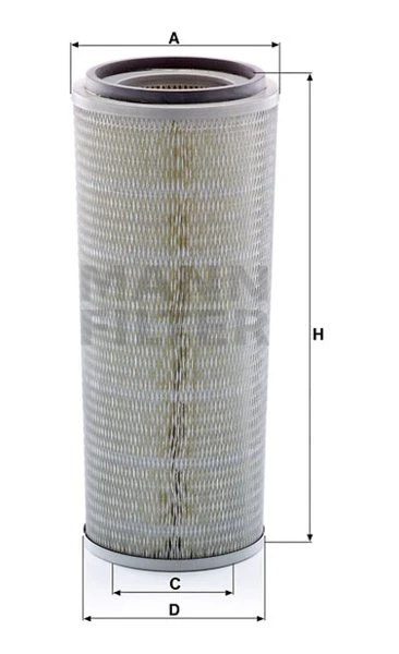Vzduchový filter MANN FILTER C 21 030