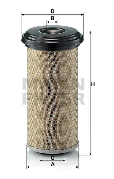 Vzduchový filter MANN FILTER C 15 165