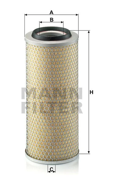 Vzduchový filter MANN FILTER C 15 165/4