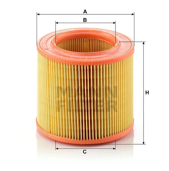 Vzduchový filter MANN FILTER C 1567/1
