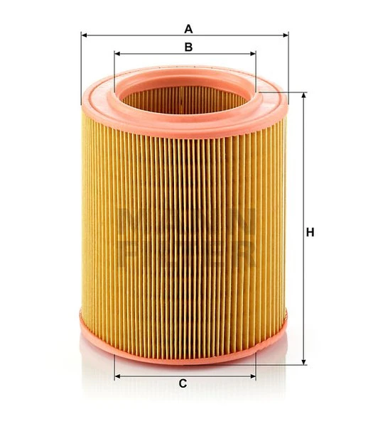 Vzduchový filter MANN FILTER C 1577/1
